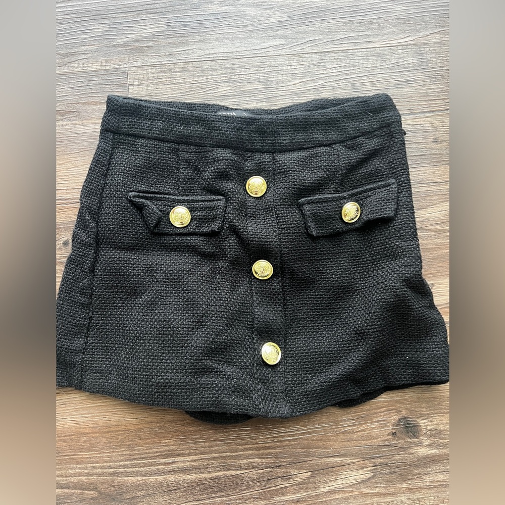 Zara Size Medium Fabric Skort